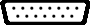 Conector serie de 25 pines